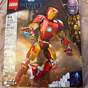 NEW LEGO Infinity Saga Iron Man Figure - Red, Yellow, and Blue